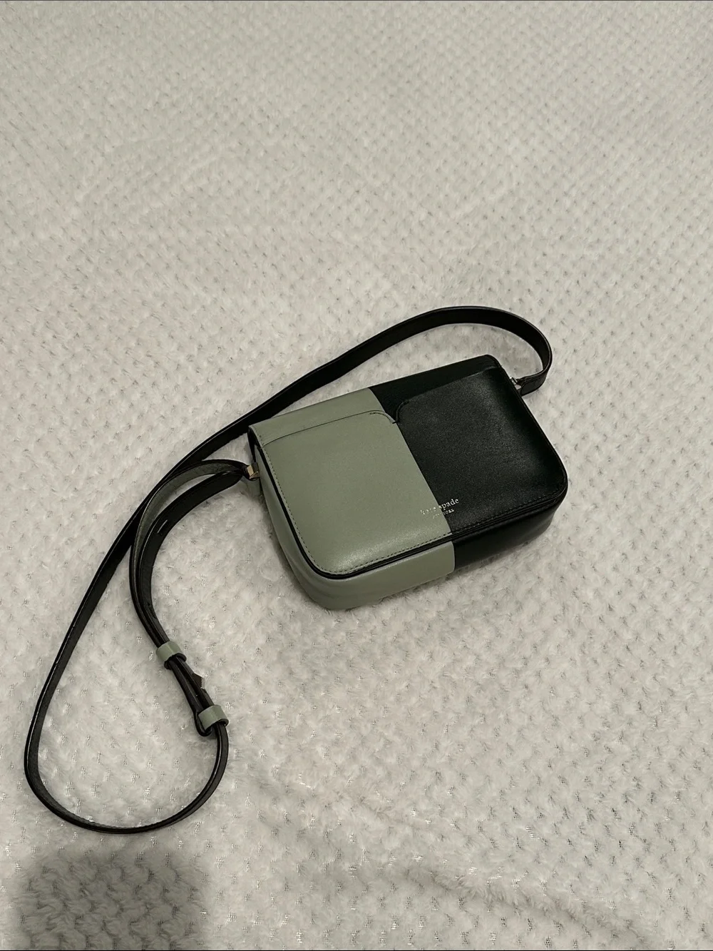 kate spade Two-Tone Greens Kate Spade Accent Crossbody